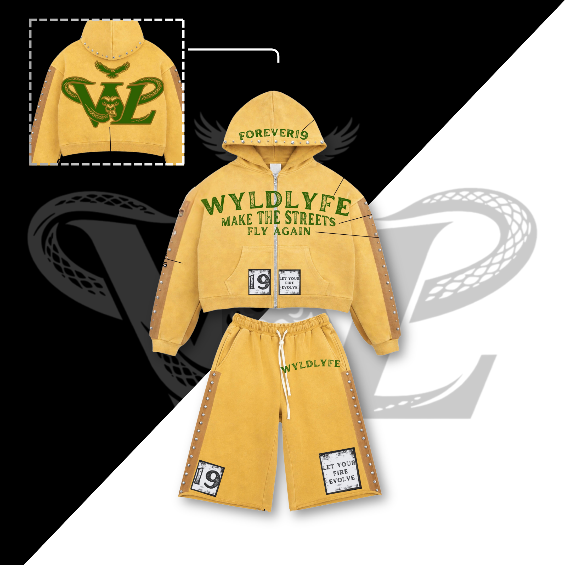WYLDLYFE Evolution Set | Golden Olive