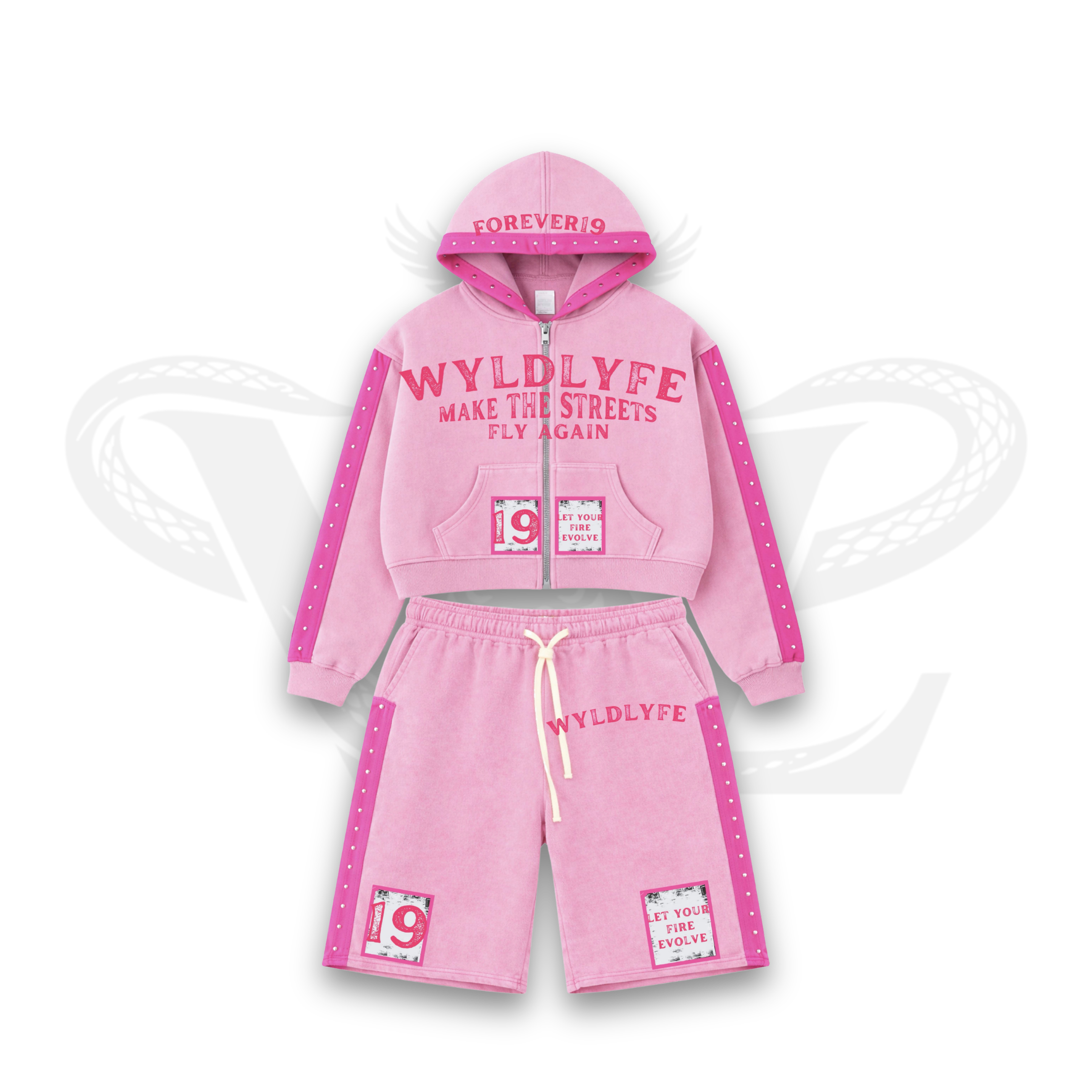 WYLDLYFE Evolution Set | Cotton Candy Pink Jacket Only