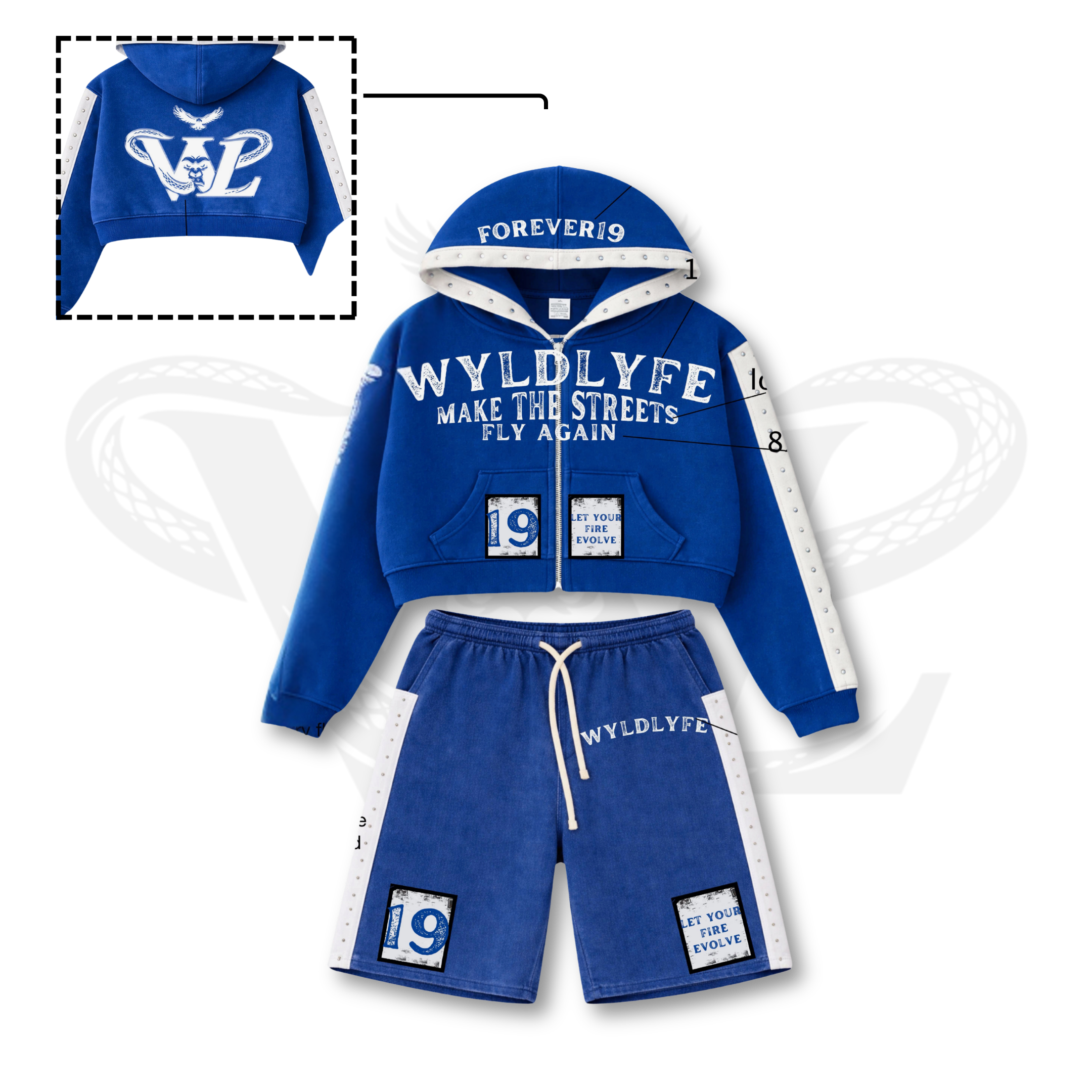 WYLDLYFE Evolution Set | Royal Blue