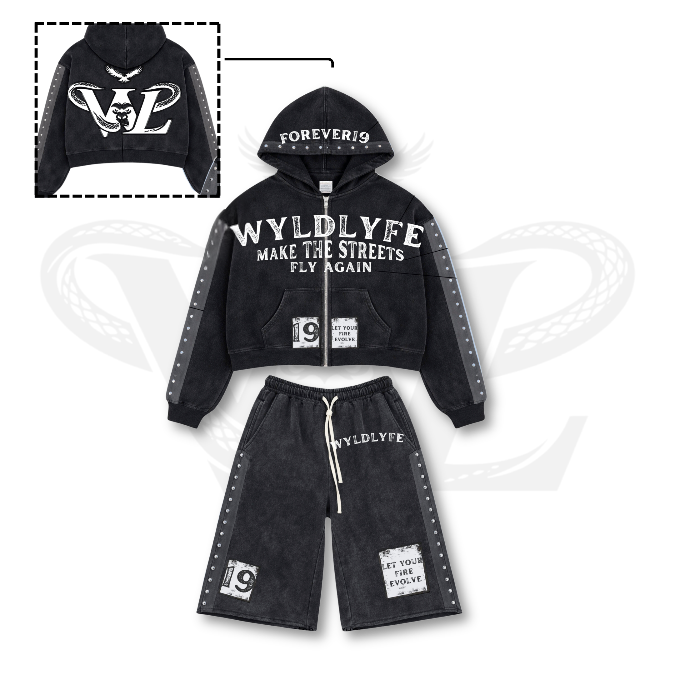 WYLDLYFE Evolution Set | Vintage Black