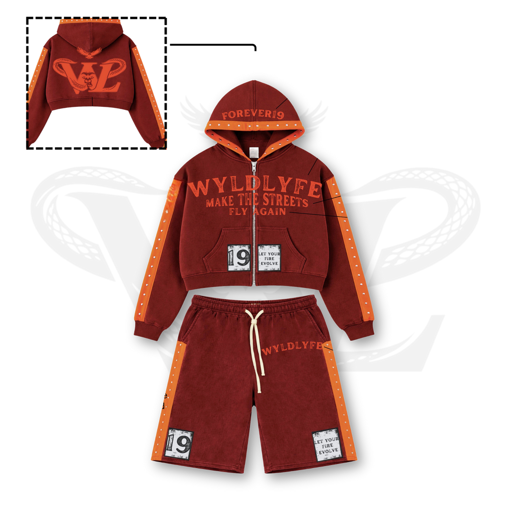 WYLDLYFE Evolution Set | Crimson Red Jacket Only