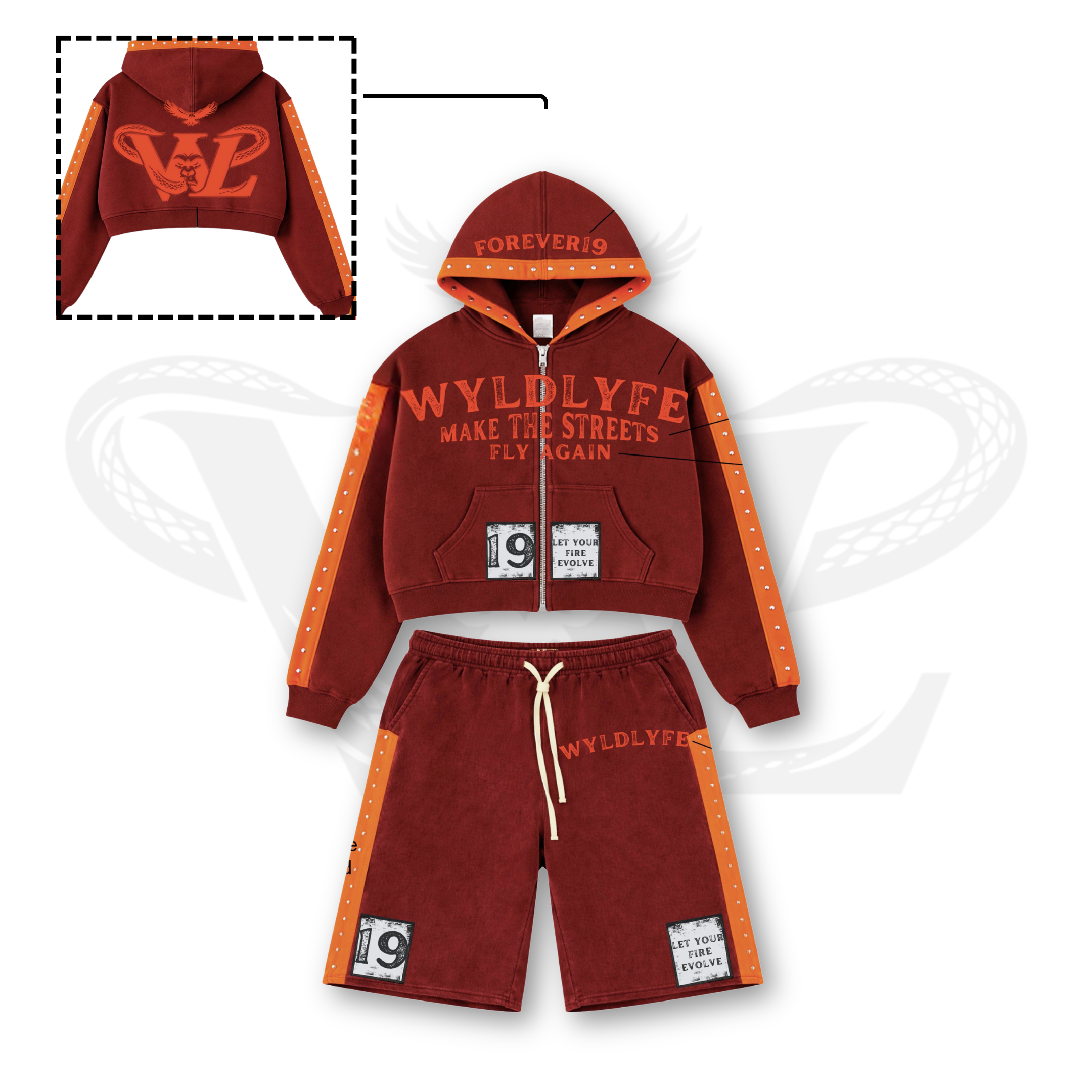 WYLDLYFE Evolution Set | Crimson Red