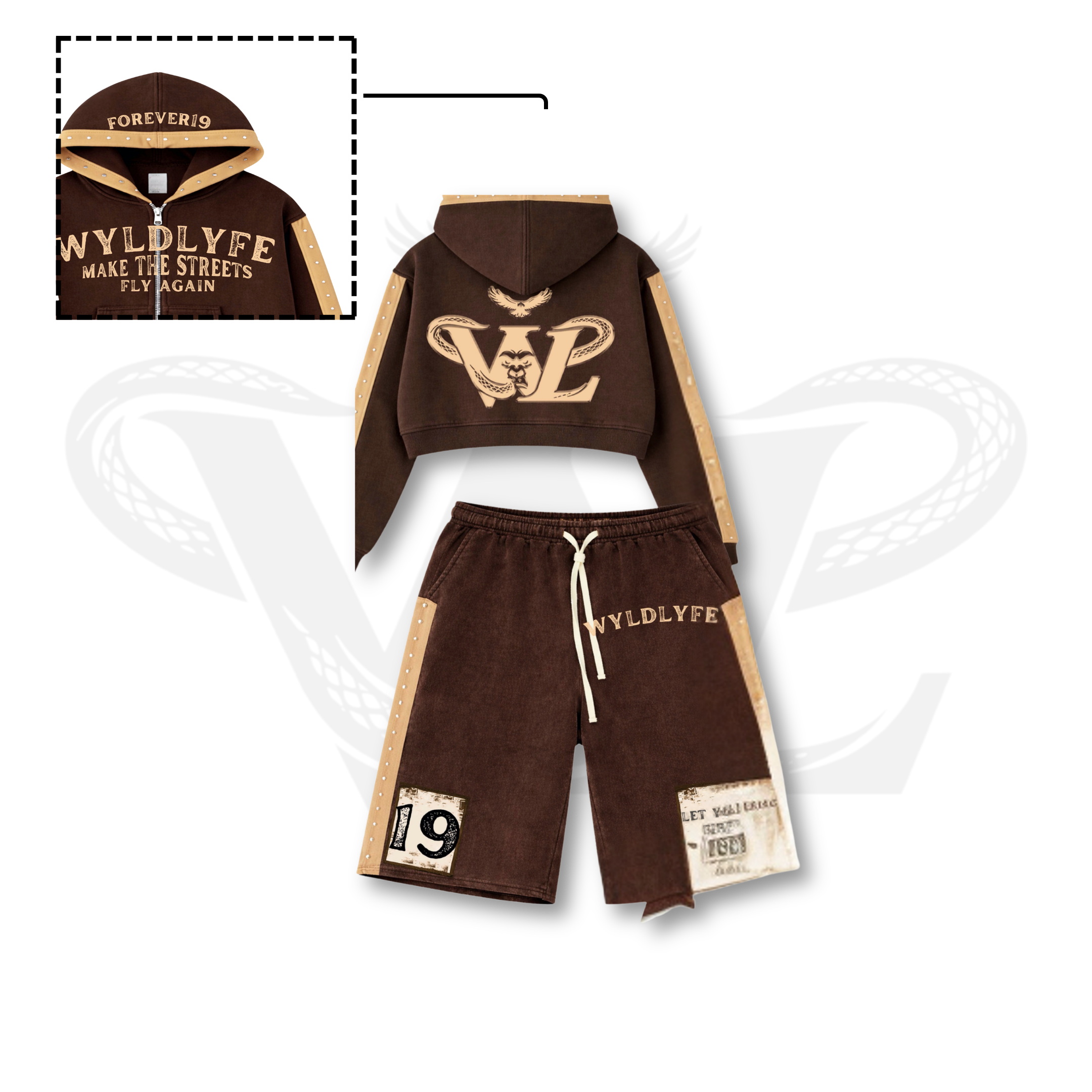 WYLDLYFE Evolution Set | Mocha Brown