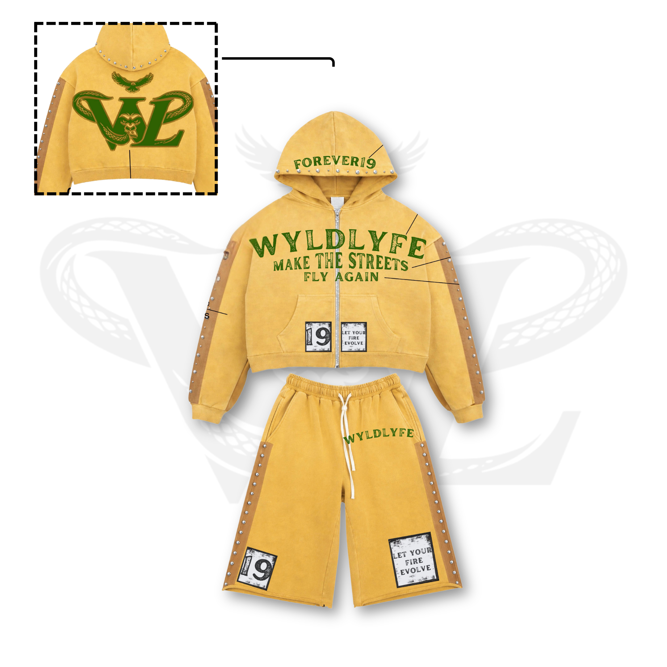 WYLDLYFE Evolution Set | Golden Olive