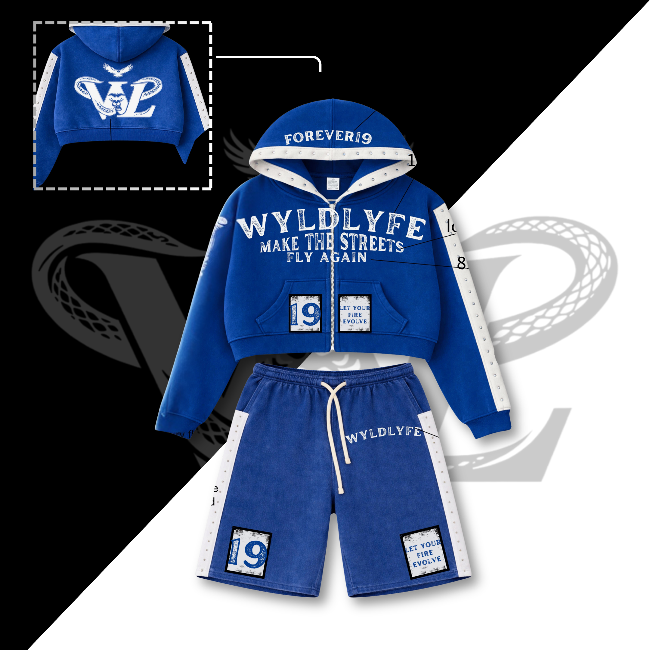 WYLDLYFE Evolution Set | Royal Blue