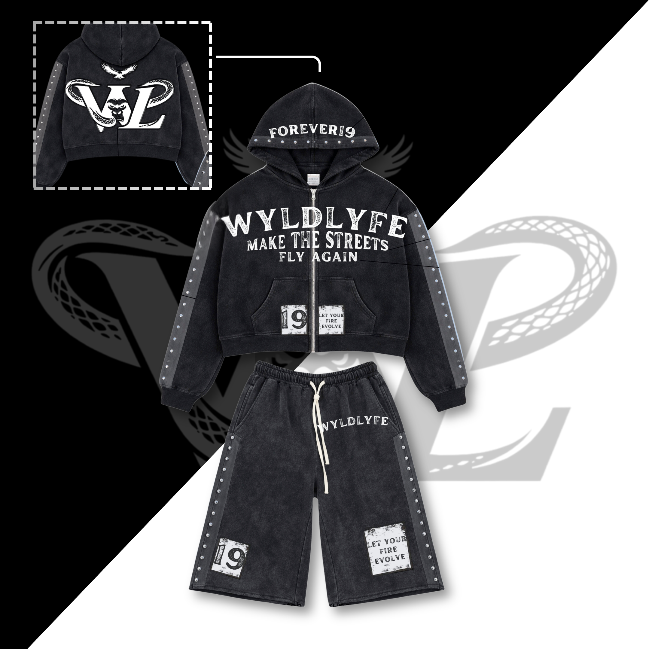 WYLDLYFE Evolution Set | Vintage Black